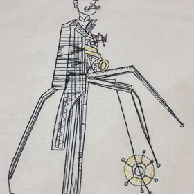 Picture Stitch Embroidery Design: Embroidery Automation Design 